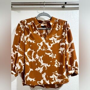 Ann Taylor long sleeve, v-neck top